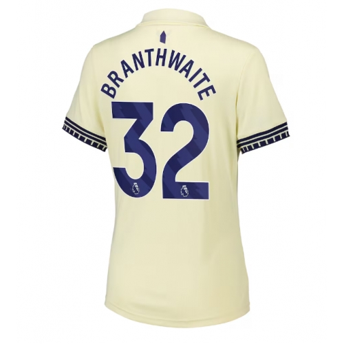Billige Fotballdrakt Everton Jarrad Branthwaite #32 Replika Bortedrakt Dame 2025-26 Kortermet Billige Fotballdrakt Everton Jarrad Branthwaite #32 Replika Bortedrakt Dame 2025-26 Kortermet